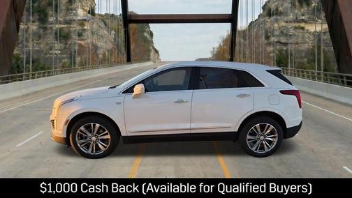 Crystal White Tricoat 2026 Cadillac XT5 Premium Luxury