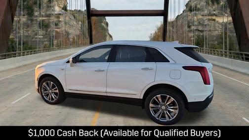 Crystal White Tricoat 2026 Cadillac XT5 Premium Luxury