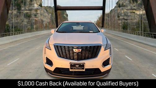 Crystal White Tricoat 2026 Cadillac XT5 Premium Luxury