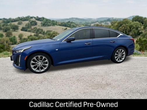 Wave Metallic 2023 Cadillac CT5 Premium Luxury