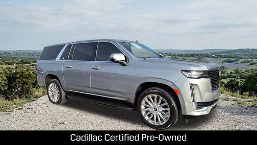 Argent Silver Metallic 2024 Cadillac Escalade ESV Premium Luxury