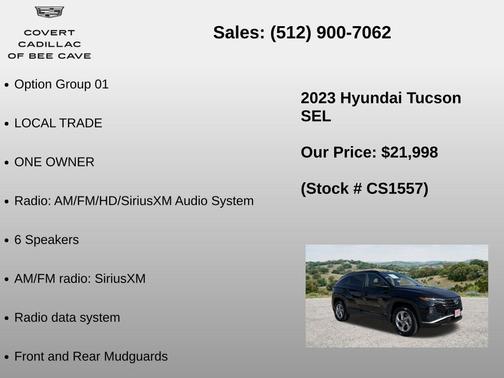 Phantom Black 2023 Hyundai TUCSON SEL