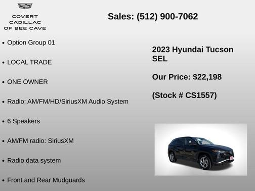 Phantom Black 2023 Hyundai TUCSON SEL