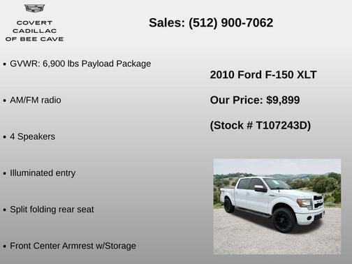 Oxford White 2010 Ford F-150 XLT
