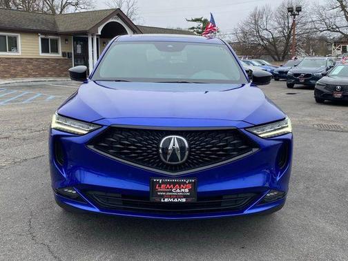 Apex Blue Pearl 2022 Acura MDX A-Spec Package