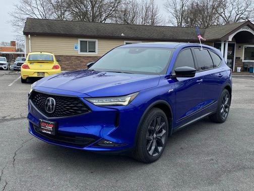 Apex Blue Pearl 2022 Acura MDX A-Spec Package