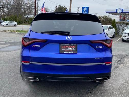 Apex Blue Pearl 2022 Acura MDX A-Spec Package