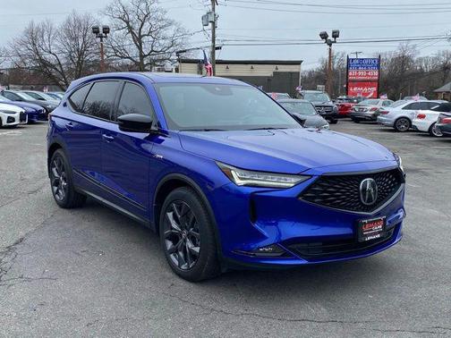 Apex Blue Pearl 2022 Acura MDX A-Spec Package