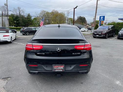 Black 2019 Mercedes-Benz AMG GLE 43 Coupe 4MATIC