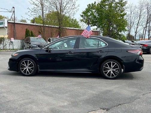 Midnight Black Metallic 2023 Toyota Camry SE
