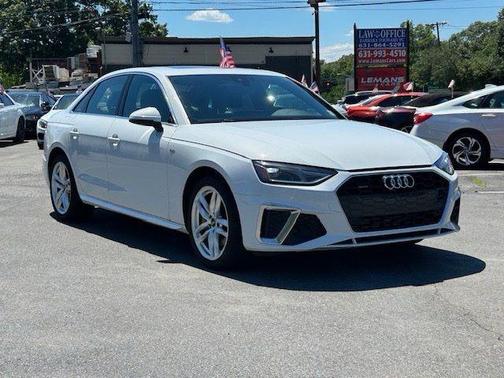 Glacier White 2020 Audi A4 45 Premium