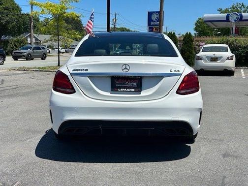 White 2017 Mercedes-Benz AMG C 43 4MATIC