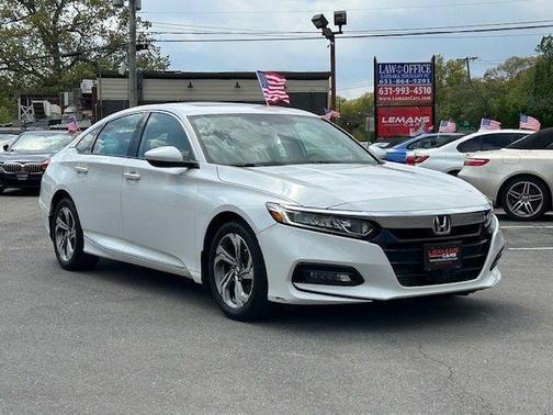 Platinum White Pearl 2018 Honda Accord EX