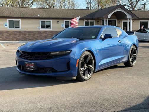 Riverside Blue Metallic 2021 Chevrolet Camaro 1LT