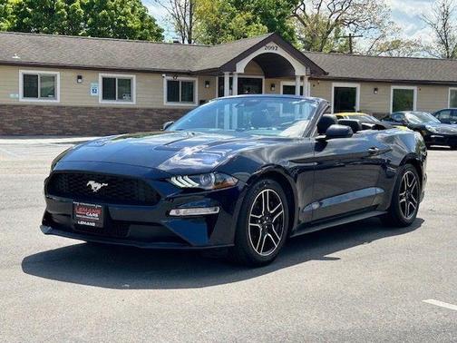 Blue Metallic 2021 Ford Mustang EcoBoost Premium