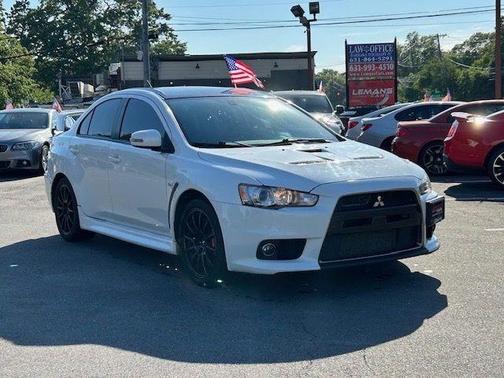 Diamond White 2015 Mitsubishi Lancer Evolution Final Edition