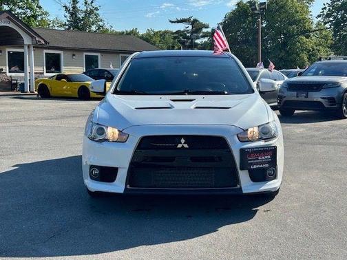 Diamond White 2015 Mitsubishi Lancer Evolution Final Edition