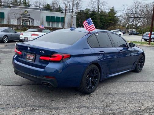 Phytonic Blue Metallic 2021 BMW 540 xDrive