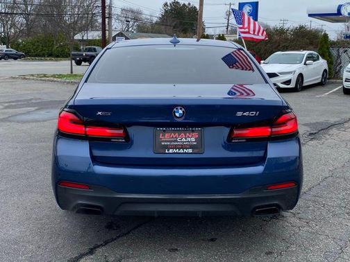 Phytonic Blue Metallic 2021 BMW 540 xDrive