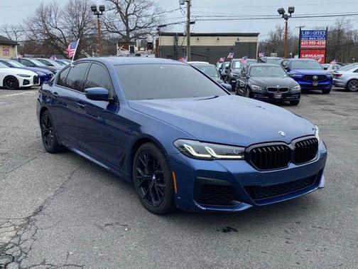 Phytonic Blue Metallic 2021 BMW 540 xDrive