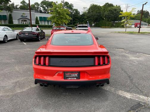 Competition Orange 2016 Ford Mustang GT Premium
