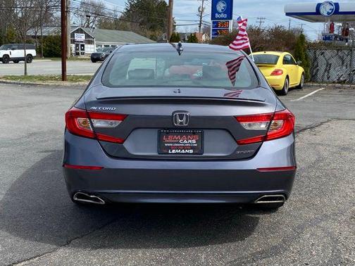 Modern Steel Metallic 2018 Honda Accord Sport