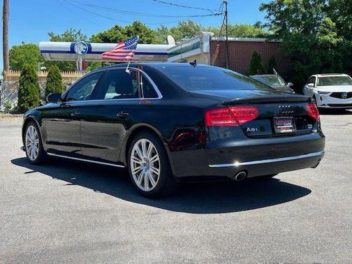 Black 2014 Audi A8 L 3.0 TDI
