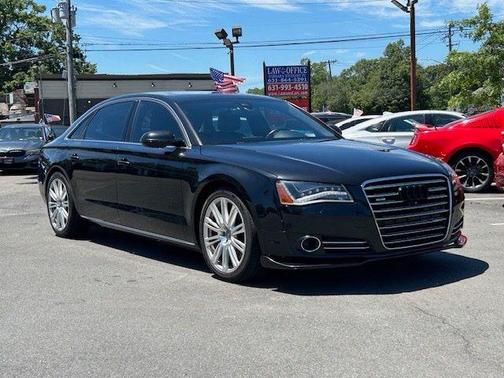 Black 2014 Audi A8 L 3.0 TDI