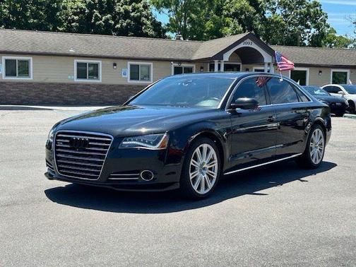 Black 2014 Audi A8 L 3.0 TDI