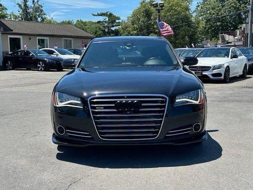 Black 2014 Audi A8 L 3.0 TDI