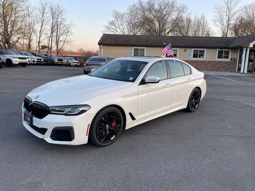 Alpine White 2021 BMW 540 xDrive