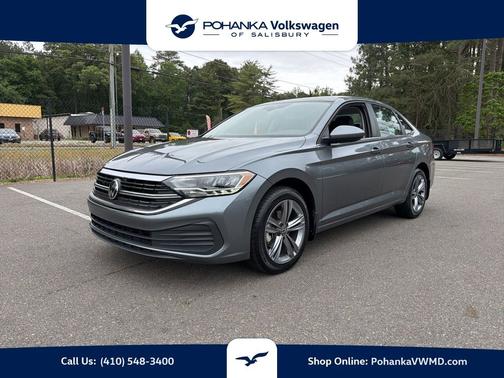 Platinum Gray Metallic 2023 Volkswagen Jetta 1.5T SE
