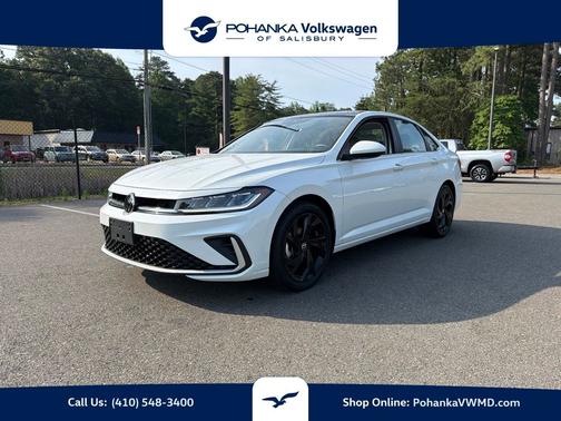 Opal White Pearl Effect 2025 Volkswagen Jetta 1.5T SE