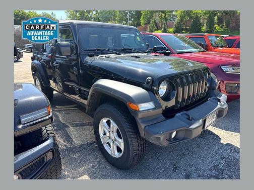 Black Clearcoat 2023 Jeep Wrangler Sport S