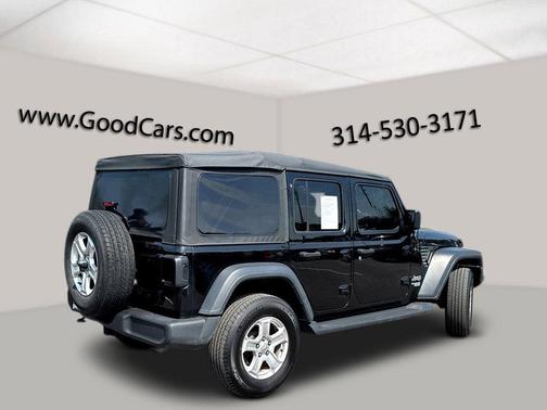 Black Clearcoat 2020 Jeep Wrangler Unlimited Sport