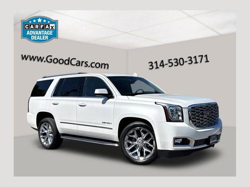 White Frost Tricoat 2019 GMC Yukon Denali