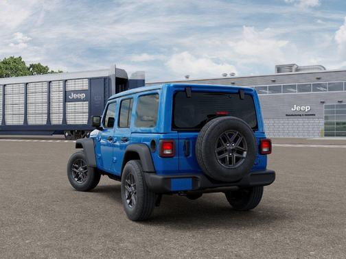 Hydro Blue Pearlcoat 2027 Jeep Wrangler Sport