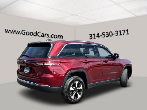 Velvet Red Pearlcoat 2022 Jeep Grand Cherokee 4xe Base