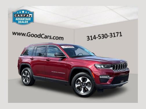 Velvet Red Pearlcoat 2022 Jeep Grand Cherokee 4xe Base