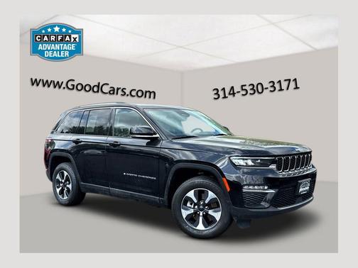 Diamond Black Crystal Pearlcoat 2022 Jeep Grand Cherokee 4xe Base