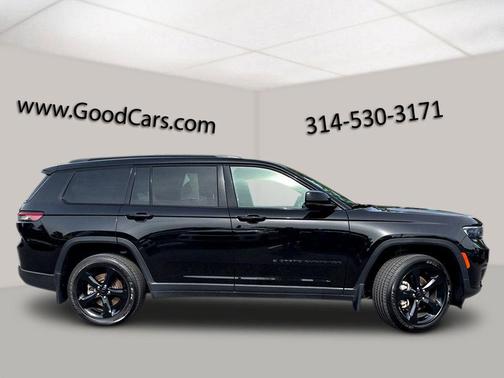 Diamond Black Crystal Pearlcoat 2024 Jeep Grand Cherokee L Altitude