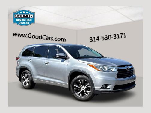 Silver Sky Metallic 2016 Toyota Highlander XLE