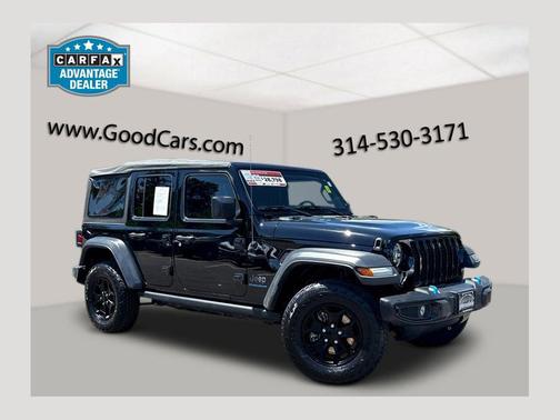 Black Clearcoat 2023 Jeep Wrangler 4xe Base