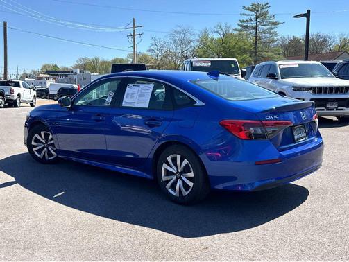 Aegean Blue Metallic 2023 Honda Civic LX