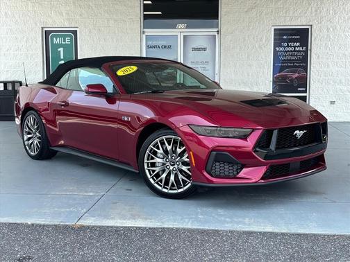 Magenta 2025 Ford Mustang GT Premium