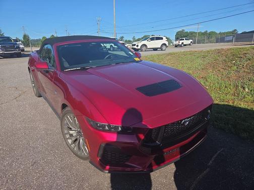 Magenta 2025 Ford Mustang GT Premium