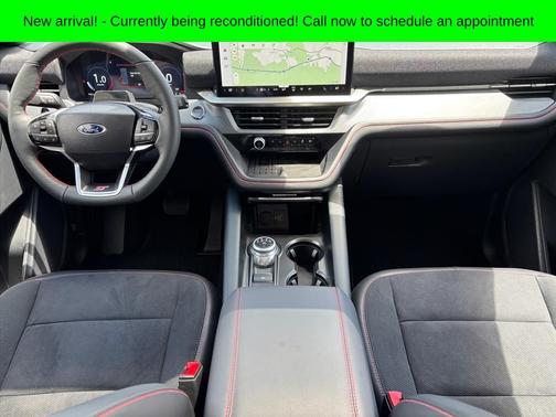 White Metallic 2025 Ford Explorer ST