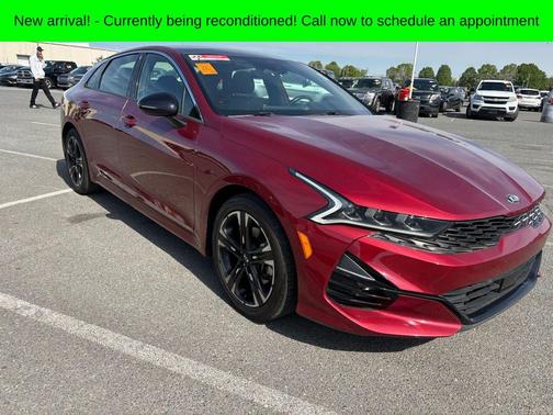 Passion Red 2021 Kia K5 GT-Line