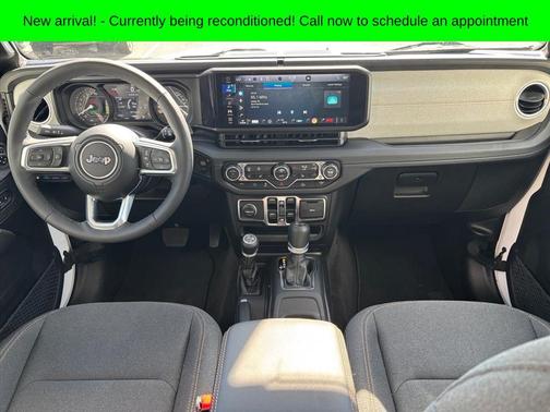 Bright White Clearcoat 2025 Jeep Wrangler 4xe Sahara