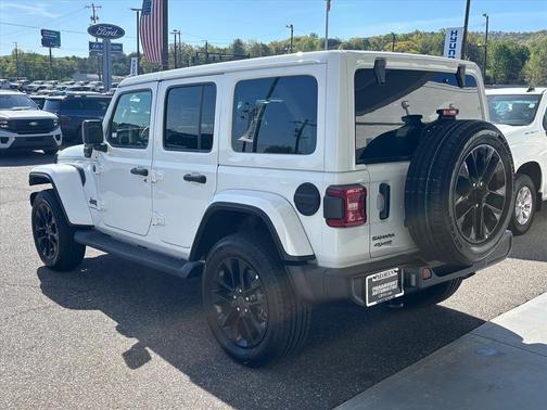 Bright White Clearcoat 2025 Jeep Wrangler 4xe Sahara